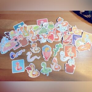 2025 Year of the Snake 50 pc Sticker Pack